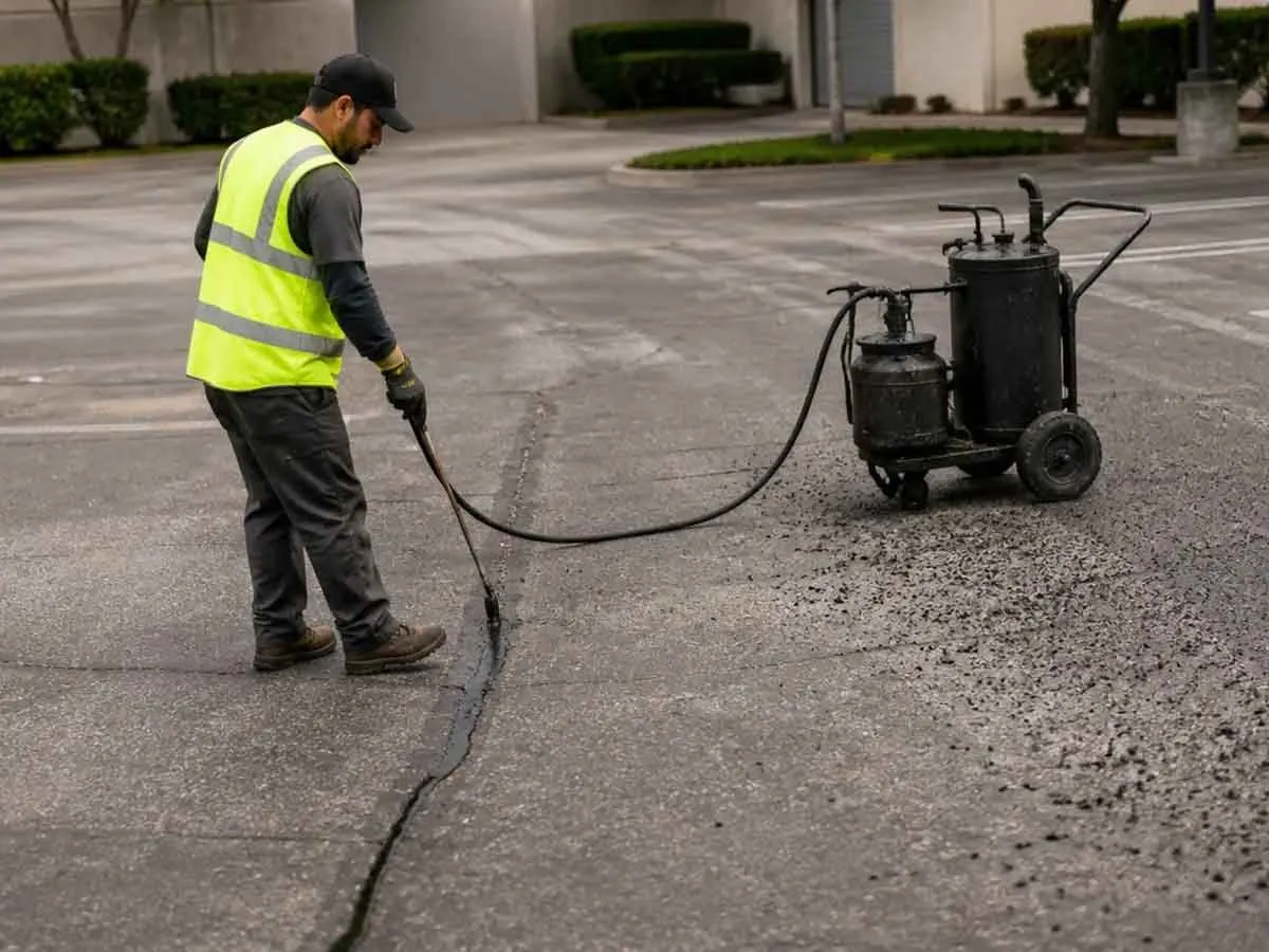 Asphalt Crack Filling and Sealing in Grove Hill, AL